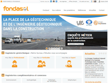 Tablet Screenshot of fondasol.fr